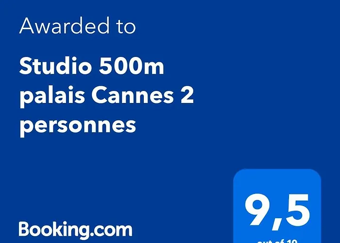 Studio 500M Palais Cannes 2 Personnes